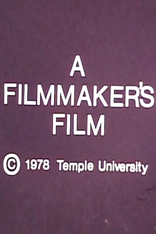 Постер A Filmmaker's Film